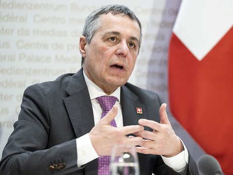 Ukraine: Cassis dénonce un retour de la politique du plus fort