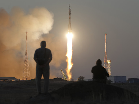 Décollage d'un vaisseau de secours russe vers l'ISS