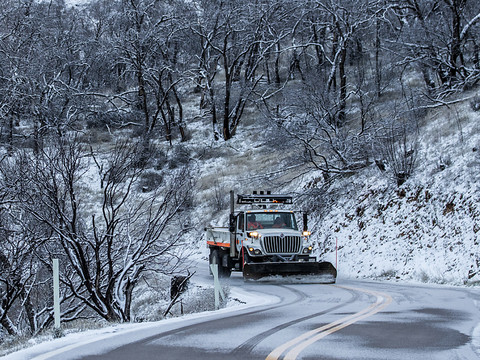 Blizzard en Californie, chaleur à Washington