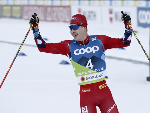 Krueger prive Klaebo de victoire, Baumann dix-huitième