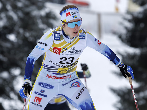 Skiathlon dames: Ebba Andersson en or