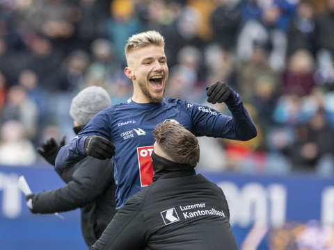 Martin Frydek offre la victoire au FC Lucerne