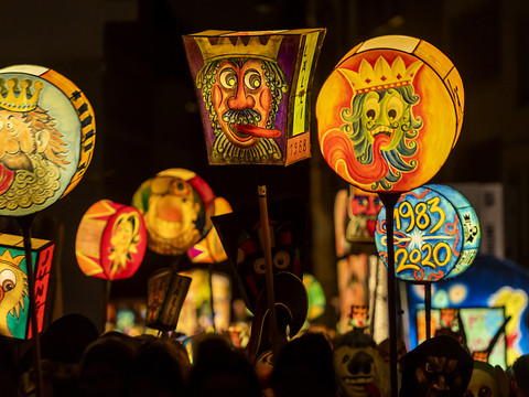 Début du carnaval de Bâle avec le 