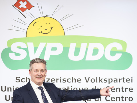 Un sondage donne l'UDC gagnante, les Verts perdants