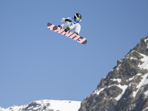 Huber 16e et dernier de la finale du slopestyle