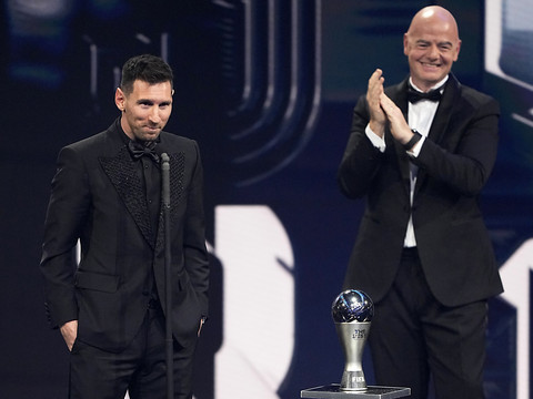Lionel Messi sacré meilleur joueur 2022 par la Fifa