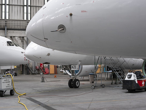 L'entreprise aéronautique SR Technics se remet de la pandémie
