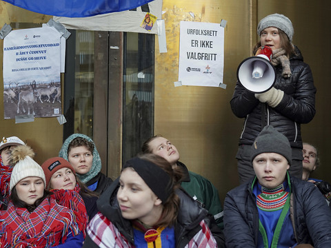 Greta Thunberg impliquée dans un blocage des ministères norvégiens