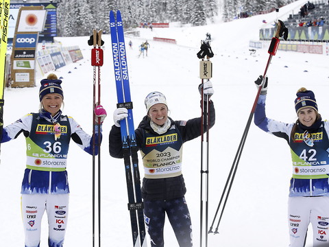 10 km libre à Planica: belle performance de Nadine Fähndrich