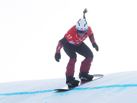 Les Suisses loin des médailles en snowboardcross