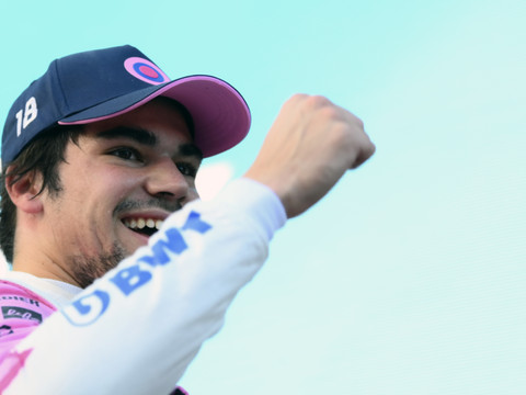 Lance Stroll au départ de la saison à Bahreïn