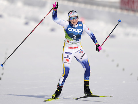 Ebba Andersson sacrée sur 30 km, Fähndrich 14e