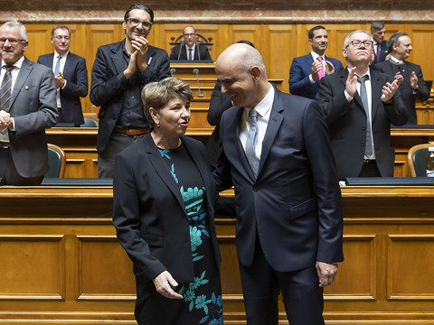 Alain Berset n'est plus le conseiller fédéral le plus populaire