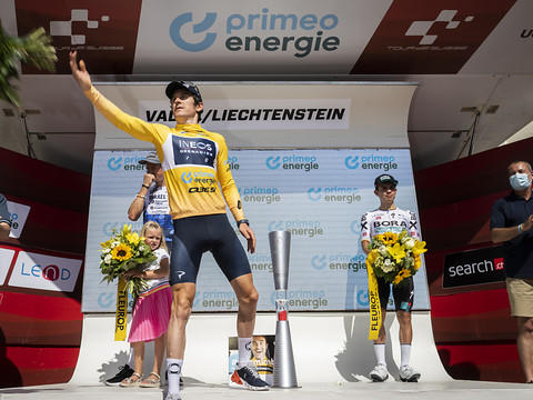 L'arrivée du Tour de Suisse à St-Gall
