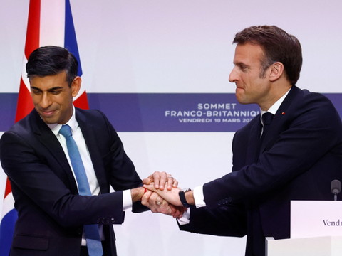 Macron et Sunak scellent un 