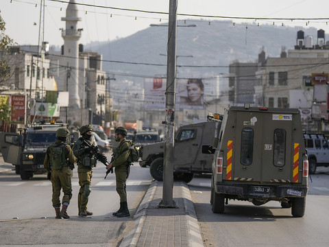 Trois Palestiniens armés abattus près de Naplouse