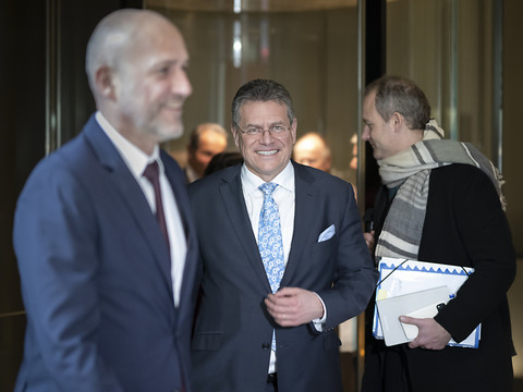 Maros Sefcovic en Suisse: deux jours pour mieux se comprendre