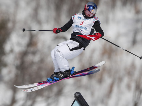 Mathilde Gremaud s'impose en slopestyle à Tignes