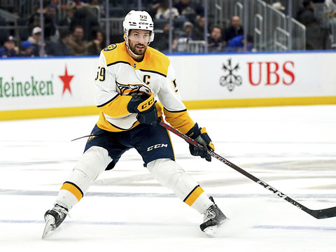 Coup d'arrêt pour Roman Josi et Nashville