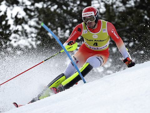 1re manche: Zenhäusern aux commandes, Yule largué à 2''30