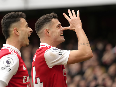 Granit Xhaka marque encore