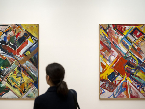 Rétrospective Shirley Jaffe au Kunstmuseum de Bâle