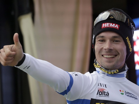 Roglic conforte son maillot de leader en Catalogne