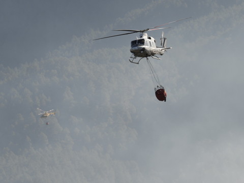 Premier feu de forêt majeur de la saison, 1500 personnes évacuées