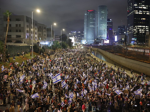 Nouvelle mobilisation en Israël contre la réforme judiciaire