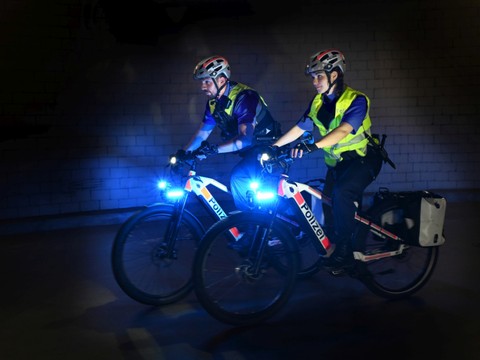 Sirène pour les vélos électriques rapides de la police municipale