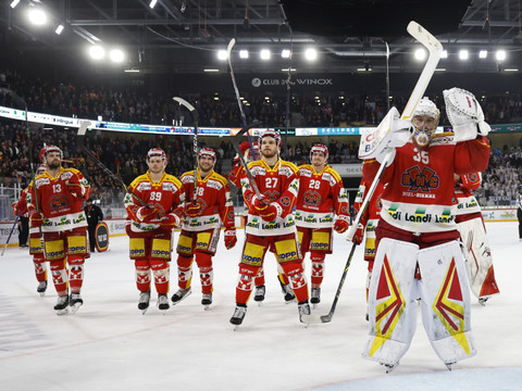 Play-off de National League: Bienne prend l'avantage