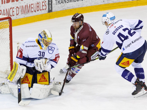 Genève-Servette fait la différence au troisième tiers-temps