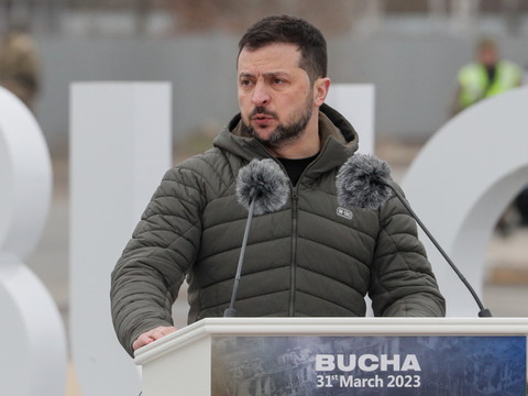 Anniversaire de Boutcha: Zelensky jure de vaincre le 