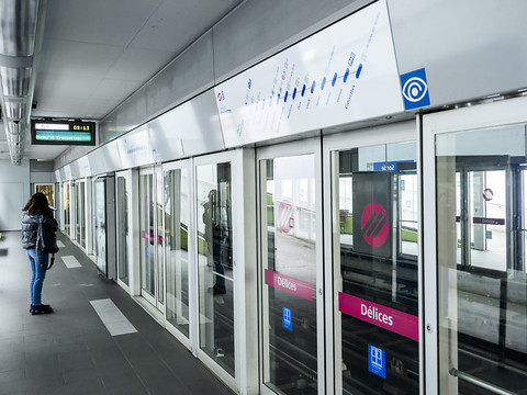 A Lausanne, le métro m2 circule à nouveau