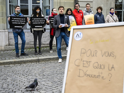 Vaud: Ag!ssons lance deux initiatives sur le thème de la démocratie