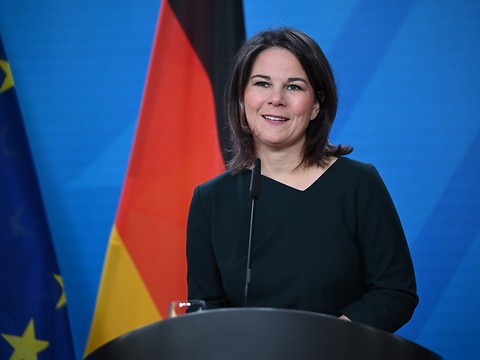 La cheffe de la diplomatie allemande lance un appel à la Chine