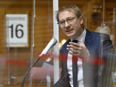 Le Valaisan Philippe Nantermod candidat au Conseil des Etats