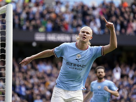 Premier League: record de buts pour Haaland