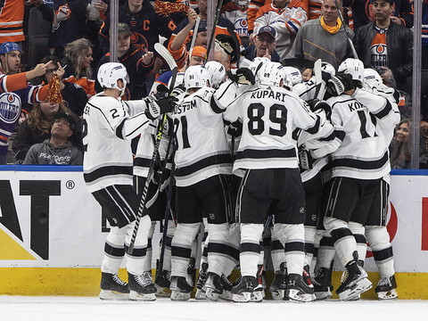 1-0 pour les Kings, qui gagnent en prolongation à Edmonton