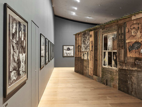 Le photographe Roger Ballen au Musée Tinguely à Bâle