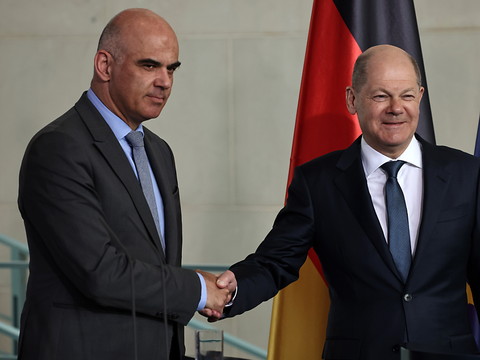 Alain Berset en voyage à Berlin pour parler de l'Ukraine et de l'UE