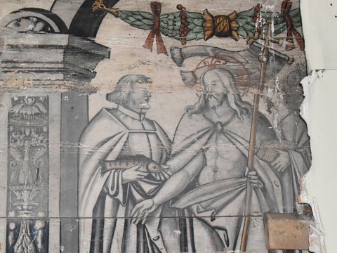 Découverte d'une peinture murale de 1543 à Wil (SG)