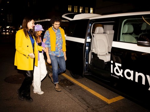 Service nocturne de taxi partagé de Mobility en ville de Zurich