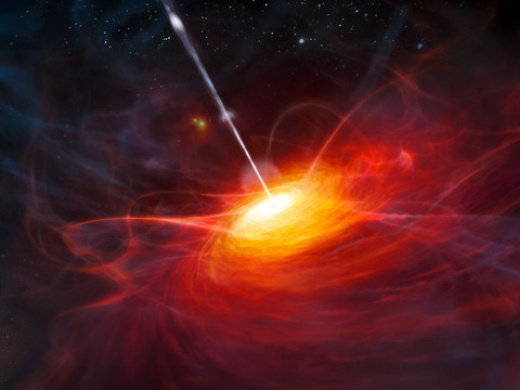 Les astronomes trouvent l'origine des quasars