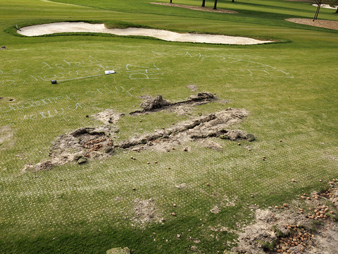 Golf de Neuchâtel tagué