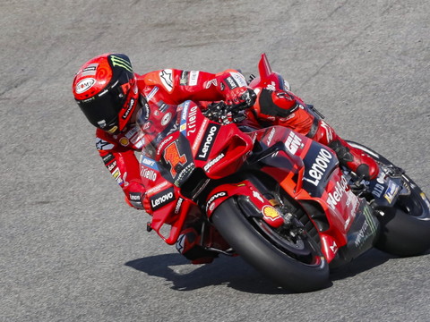 GP d'Espagne: coup double pour Bagnaia