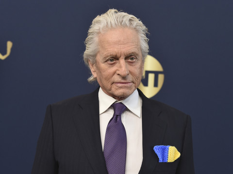 La  Palme d'or d'honneur décernée à Michael Douglas
