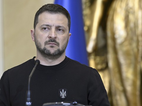 Visite surprise du président ukrainien aux Pays-Bas