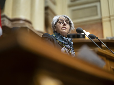 Réfugiés: le blocage avec l'Italie va durer, selon Baume-Schneider