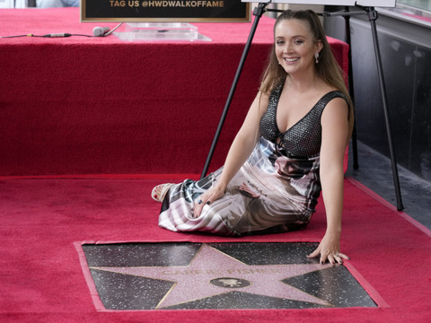 Etoile posthume pour Carrie Fisher à Los Angeles
